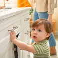 thumbnail image 6 of Safety 1st Cabinet & Drawer Latches (14pk), Decor, Black, Toddler, 6 of 15