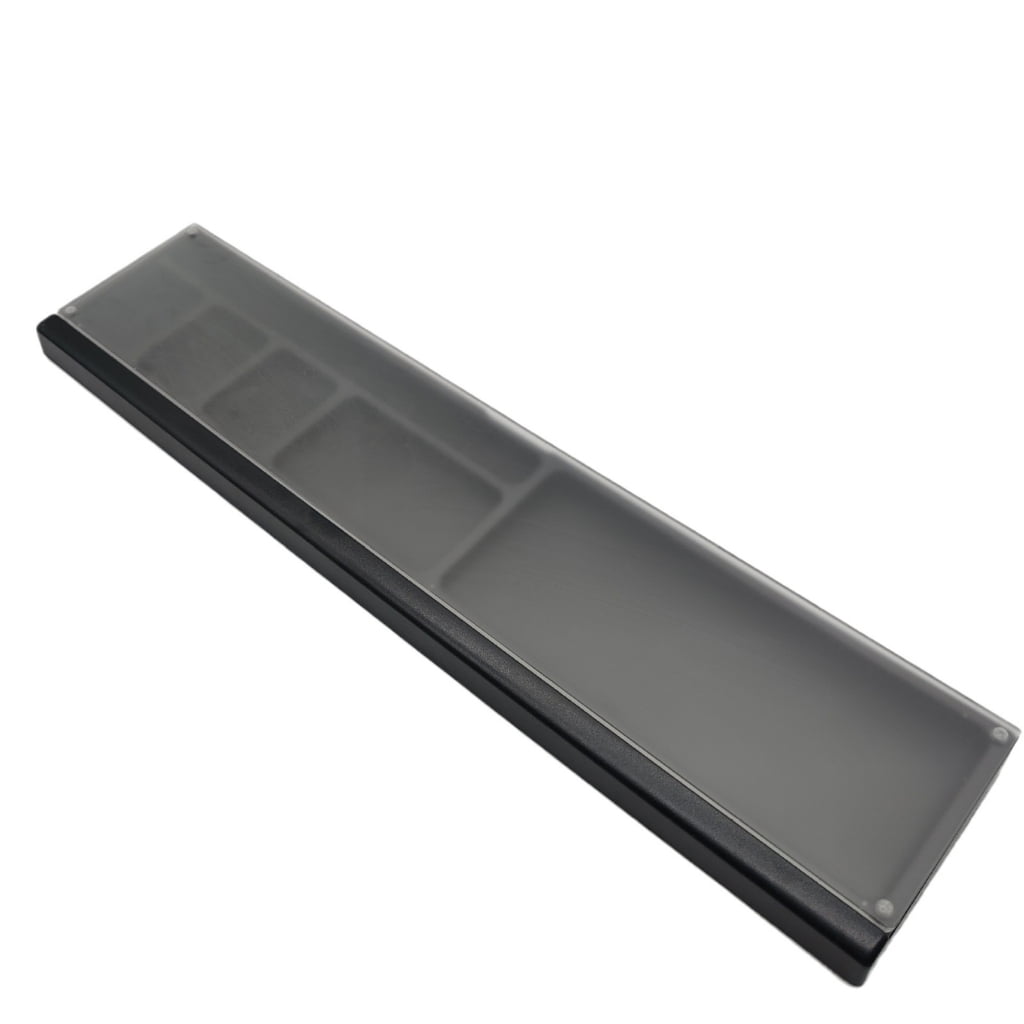 Keyboard keyboard Wrist Rest Pad With Storage Case Deep Protective Wrist Clear Frosted Cover Office Small Item Storage