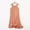 Orange, variant on USSUMA Womens Summer Dresses Womens Dresses Sleeveless Square Neck Casual Camisole Loose Fit Maxi Dress Lounging Skirt Comfortable Dress Party My Order Blue Dress Size-L