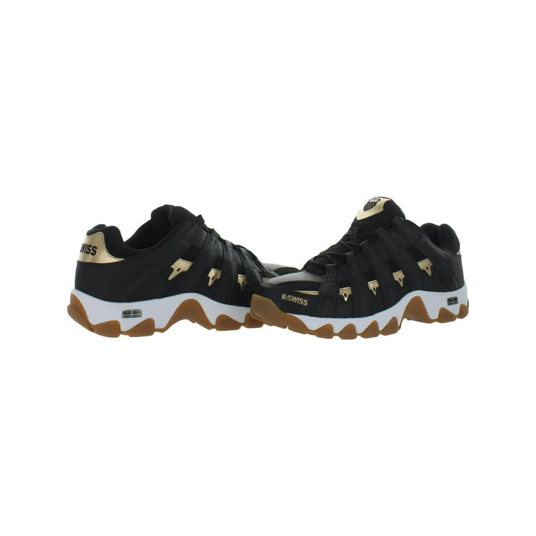 K Swiss Men s St429 Low Black Gold Top Sneaker 11M Walmart