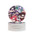 thumbnail image 1 of Posavasos de tierra de diatomeas absorbente DATE A LIVE, aislamiento antideslizante de tierra de diatomeas inodoro que protege la superficie de la mesa contra daños Talla única, 1 of 1