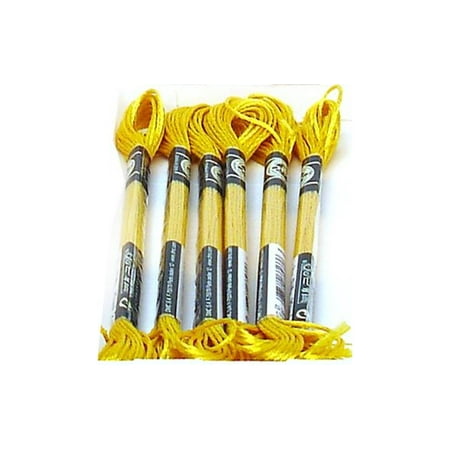 UPC: 0077540661336 | DMC Satin Floss 8.7yd-Buttercup