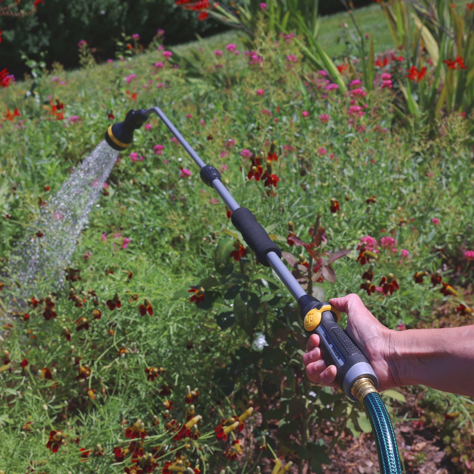 Melnor, Watering Wand, R8639, 34 to 50 inches, Black - Walmart.com