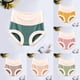 thumbnail image 3 of Gibobby Ropa Interior con Entrenamiento Bragas sexis para mujer, ropa interior moldeadora de cintura alta para todas las estaciones, pantalones cortos para mujer, ropa interio(Rosa， XL), 3 of 4