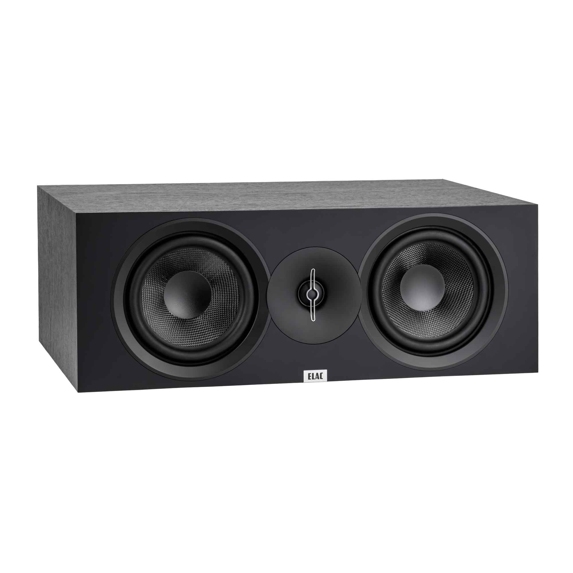 Elac - Two DF63-BK - Debut 3.0 6.5" Floor Speaker - Black and Elac DC63-BK - Debut 3.0 6.5" Center Speaker - Black