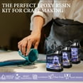 thumbnail image 3 of 2:1 Mix Ratio Epoxy Resin 48oz for DIY Jewelry Art Crafts DIY,Durable,Crystal Clear, 3 of 9