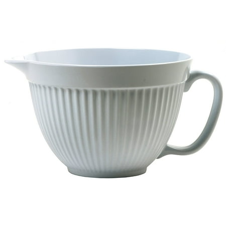 4 Qt Melamine Bowl Grip-EZ 3-Quart Melamine Batter Bowl, White, Vertical Batter Mixing Melamine Bowls Steamer inches22cm Steel 820cm Krona Cooker White Quart 4.., By Norpro Ship from US ()