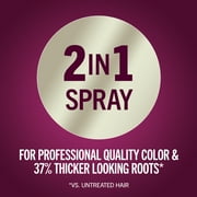 Schwarzkopf Keratin Color Root Temporary Hair Color Spray, Light Brown, 2 Oz