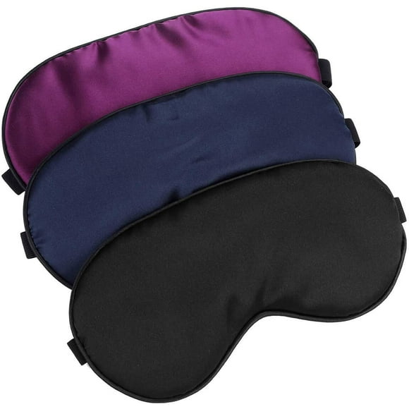 Silk Sleeping Mask Eye Mask - Mulberry Silk Soft Adjustable Strip Eye Mask