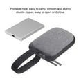 thumbnail image 2 of Étui SSD Rigide en EVA Portable à Compartiments pour Disque SSD, Sac de Rangement Anti-Poussière, Étui de Transport avec Cordon, Gris, 2 of 7