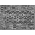 thumbnail image 1 of Ahgly Company Indoor Rectangle Oriental Gray Traditional Area Rugs, 5' x 7', 1 of 1