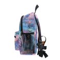 thumbnail image 4 of FORMRS Kids School Backpack with Front Zippered Pocket 12" Student Travel Daypack, Pink Marble Pattern, 4 of 6