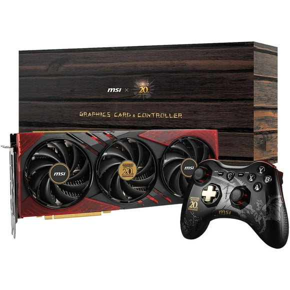 tarjeta de video msi geforce rtx 4060 ti 8g gaming slim 8gb gddr6  control gc30 monster hunter edition negro