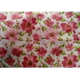 thumbnail image 4 of oneOone Cotton Silk Pink Fabric Leaves & Watercolor Flower Floral Sewing Fabric By The Yard Printed Diy Clothing Sewing Supplies 42 Inch Wide, 4 of 4