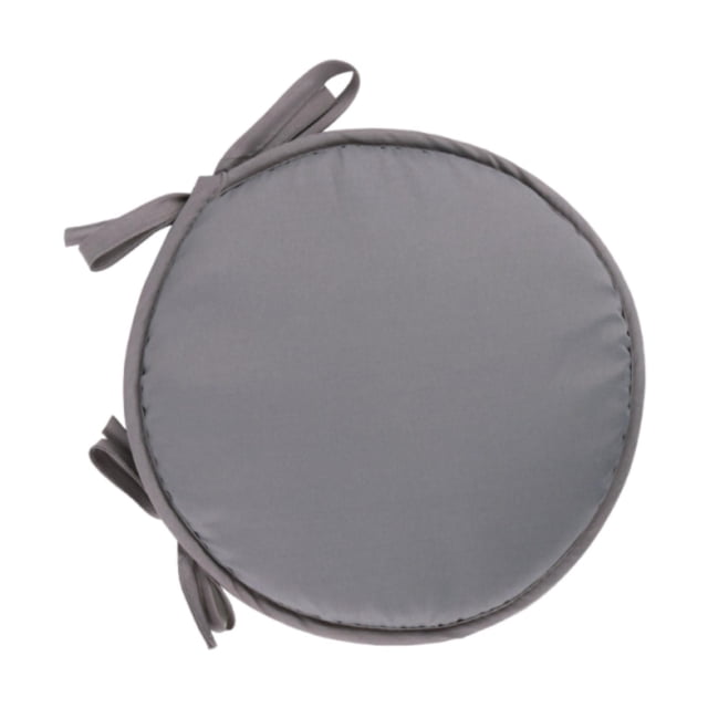 Cojín redondo para silla, cojín para asiento, cómodo tapete tipo puf para suelo, Muebles de Jardín simples, cojín para silla para decoración del hogar Gris claro de 30 cm