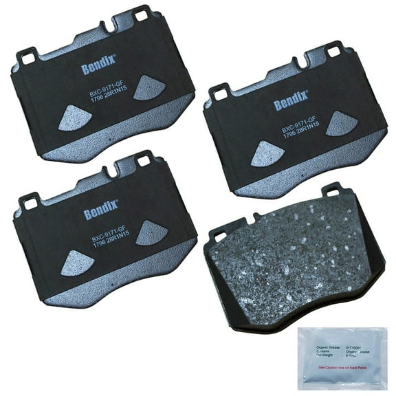 Bendix Brakes Disc Brake Pad Set Fits select: 2015-2018 MERCEDES-BENZ C, 2017 MERCEDES-BENZ E