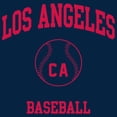 thumbnail image 5 of Los Angeles Classic Baseball Arch Basic Cotton T-Shirt - Medium - Navy, 5 of 6