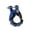 Black and blue, variant on Yokua Rugged Winch Hook D Rings Shackles for Truck ATV Towing Upgrades Parts