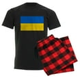thumbnail image 6 of CafePress - Flag Of Ukraine Pajamas - Men's Dark Loose Fit Cotton Pajama Set, 6 of 7
