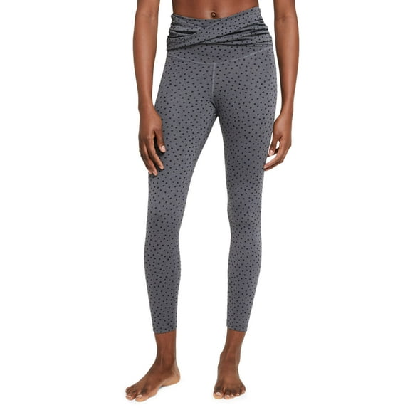 Nike Womens Yoga Twist-Waist High-Rise 7/8 Length Leggings