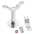 thumbnail image 3 of Uxcell Pipe Supports, Stainless Steel Wall Mount Ceiling Mount Pipe Support Brackets for Dia 19mm Pipe Tube, 3 of 6