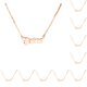 thumbnail image 2 of Collar de constelaciones Qarigey oro rosa 10 piezas, 2 of 4
