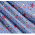 thumbnail image 3 of Soimoi Cotton Voile Fabric Fish,Coral & Jellyfish Ocean Fabric Prints By Yard 42 Inch Wide, 3 of 7