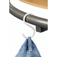 thumbnail image 2 of SSWBasics 4 inch White S-Hooks - Pack of 50, 2 of 2