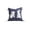 #001-Blue, variant on TanSiDing Easter Bunny Embroidery Pillow Cover Decorative Cushion Sofa Bed Living Room Throw Pillowcase Soft Polyester Home Decor Party Holiday Gift 45*45cm