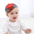 thumbnail image 3 of Hermosos accesorios infantiles: diadema de flores de estrellas pequeñas en tono rosa para niñas, diseño suave y duradero, ideal para bebés y niños., 3 of 5