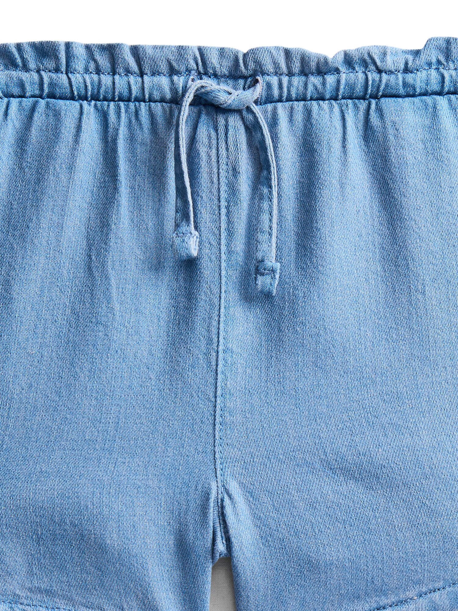 Wonder Nation Toddler Girls Soft Knit Pull On Shorts, Sizes 18M-5T