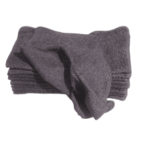 Mainstays 18-Piece 100% Cotton Washcloth Bundle, Greystone