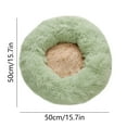 thumbnail image 3 of Dog & Cat Bed, 20in Cat Beds for Indoor Cats, Calming Donut Bed for Puppy and Kitten, Washable Round Fluffy Pet Bed for Small Medium Dogs and Cats, 3 of 6
