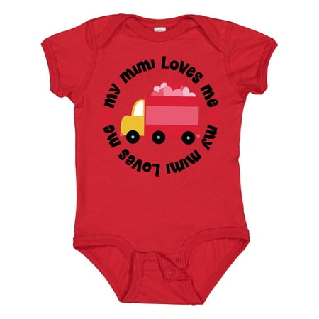 

Inktastic Mimi Loves Me Gift Baby Boy or Baby Girl Bodysuit