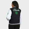 thumbnail image 6 of Women's WEAR by Erin Andrews  Black Oregon Ducks Varsity Puffer Jacket, 6 of 6