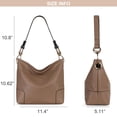 thumbnail image 3 of Bolso Hobo Montana West MWC-128BKH para mujer en piel vegana, 3 of 7