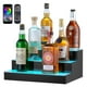 thumbnail image 1 of Expositor VEVOR para botellas de licor con iluminación LED, 3 niveles, 40 cm, 1 of 9