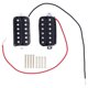 thumbnail image 1 of 2Pcs Humbucker 2‑Coil Electric Guitar Pickup Frameless Instrument Accessories 50# 52#Black, 1 of 4