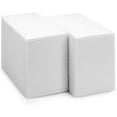 thumbnail image 2 of BloominGoods Linen-Feel Disposable Napkins Paper Guest Hand Towels, White 1000-Pack, 2 of 6