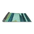 thumbnail image 2 of Ahgly Company Indoor Square Abstract Light Blue Contemporary Area Rugs, 4' Square, 2 of 4