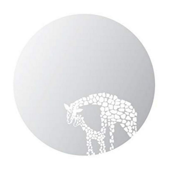 Zamba Round Giraffe Mirror