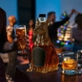 thumbnail image 4 of Dog Whiskey Decanter under $5! CQCYD Dog Shape Whiskey Decanter Bottle 320ml, High Borosilicate Glass Liquor Dispenser with Stopper, Unique Gift for Wine Lovers, 4 of 6