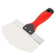 thumbnail image 1 of Bucket Scoop for Drywall, Plaster Stainless Steel Bucket Scoop - 6.5 Inch Curved Contoured Blade for Paint, Mortar, 1 of 6