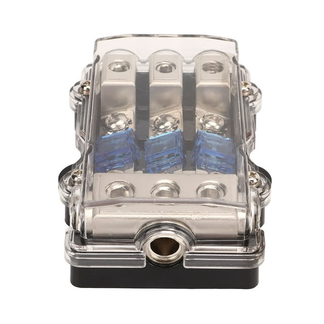 Bloc de Fusible, Compact 3 en 3 Haut Fusible ANL Sûr pour le Circuit de RV DC Yacht