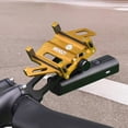 thumbnail image 6 of GARENDE Bike Stem Phone Holder Cell Phone Holder for Riding Sports Road Bike Gold, 6 of 9