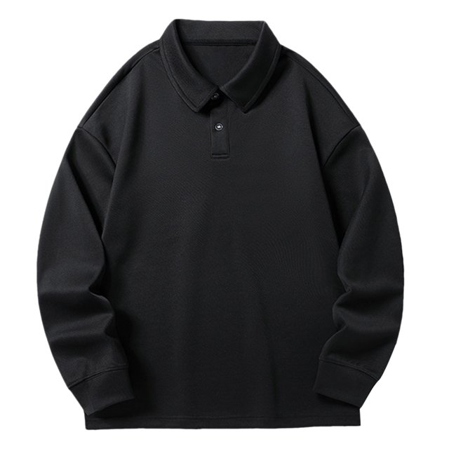 T-Shirts for Man Long Sleeve Soft Collared Big Tall Black Graphic Fall Tees size XXXXXXL