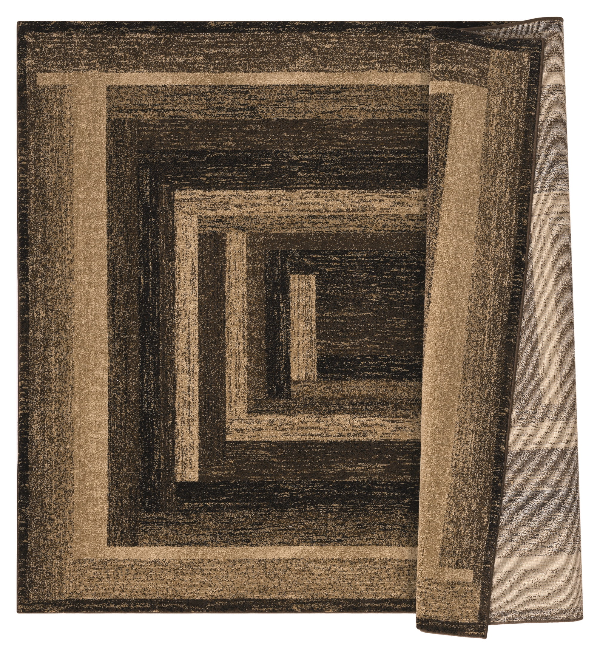 United Weavers Plateau Meadows Transitional Border Area Rug, Brown, 5'3" x 7'2"