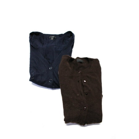 

Pre-owned|J Crew Button Down Front Pocket Blue Brown Size XS XXS Lot 2