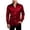 Red, variant on Men's Silk Satin Dress Shirts Long Sleeve Luxury Shiny Button Down Shirt Formal Casual Business Prom Party Wedding Shirts (Blue, XL)