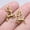 Antique gold plated, variant on 170 Pcs Tibetan Silver Deer Charms Pendant 22x14MM DIY Jewelry Making C15540-Bronze Plated